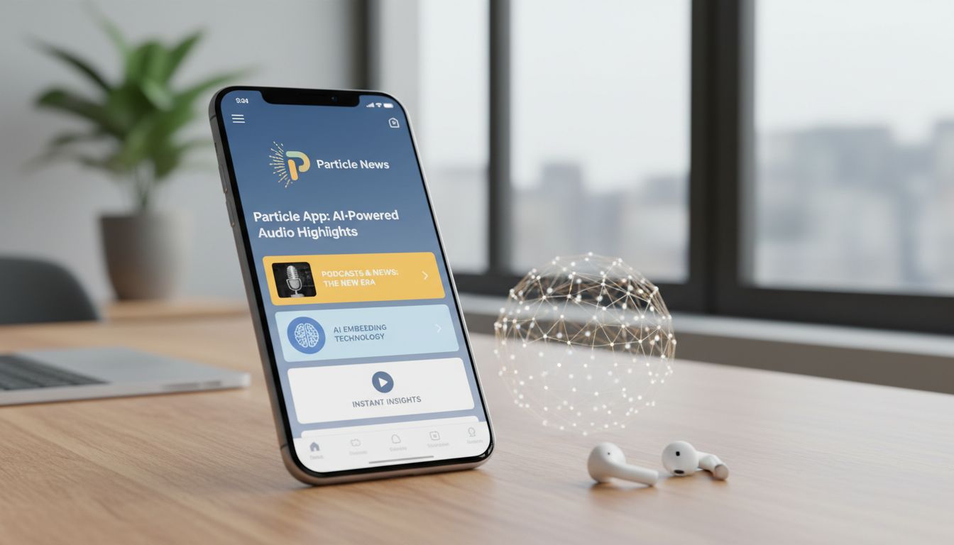 אפליקציית החדשות Particle מאזינה לפודקאסטים ומזהה את הרגעים המעניינים במקומכם